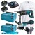 Makita DLX2153TJ1 Szlifierka + Młotowiertarka 18v