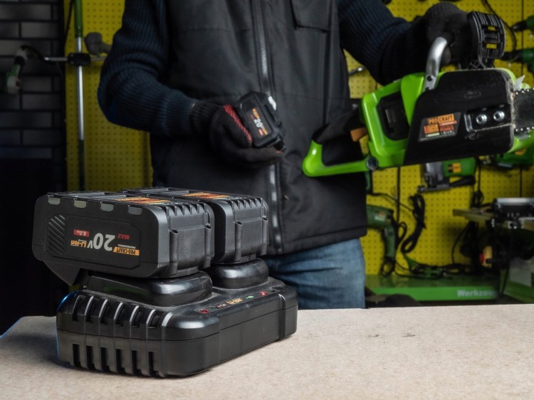 Procraft 20/2 Ładowarka Akumulatorów 20v Li-ion Na 2 Akumulatory