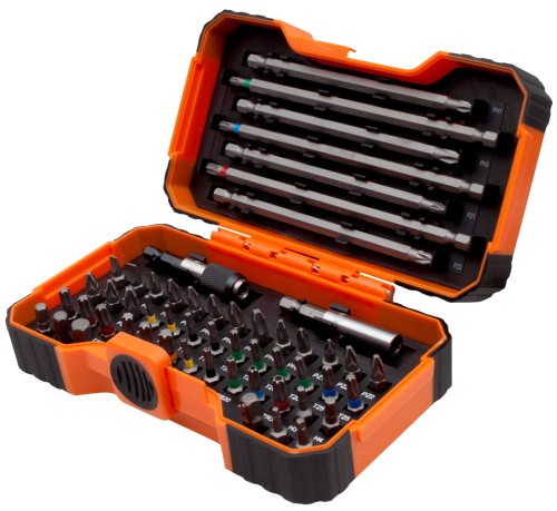 Bahco 59/s54bc Zestaw Bitów 54 Szt Uchwyty Adapter 1/4"