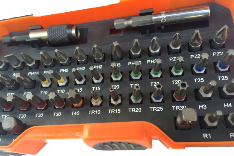 Bahco 59/s54bc Zestaw Bitów 54 Szt Uchwyty Adapter 1/4"