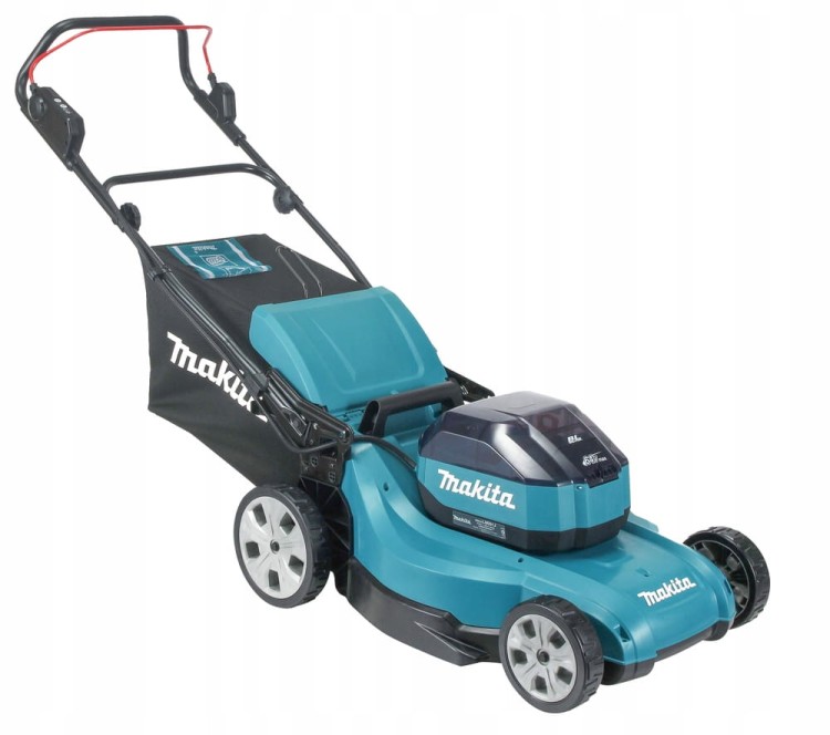 Makita Lm001jm101 Kosiarka Akumulatorowa Do Trawy 64v 48cm 62l 4ah