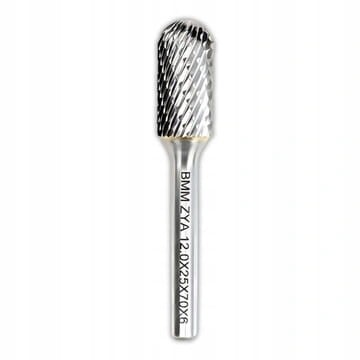 Bmm Tools Wrc Pilnik Obrotowy Hm Walec Zaokrąglony 8x20x65x6