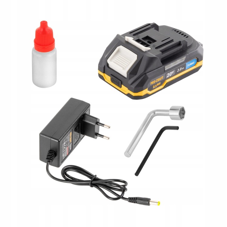 Procraft Es25li Sekator Akumulatorowy 20v 25mm 2ah