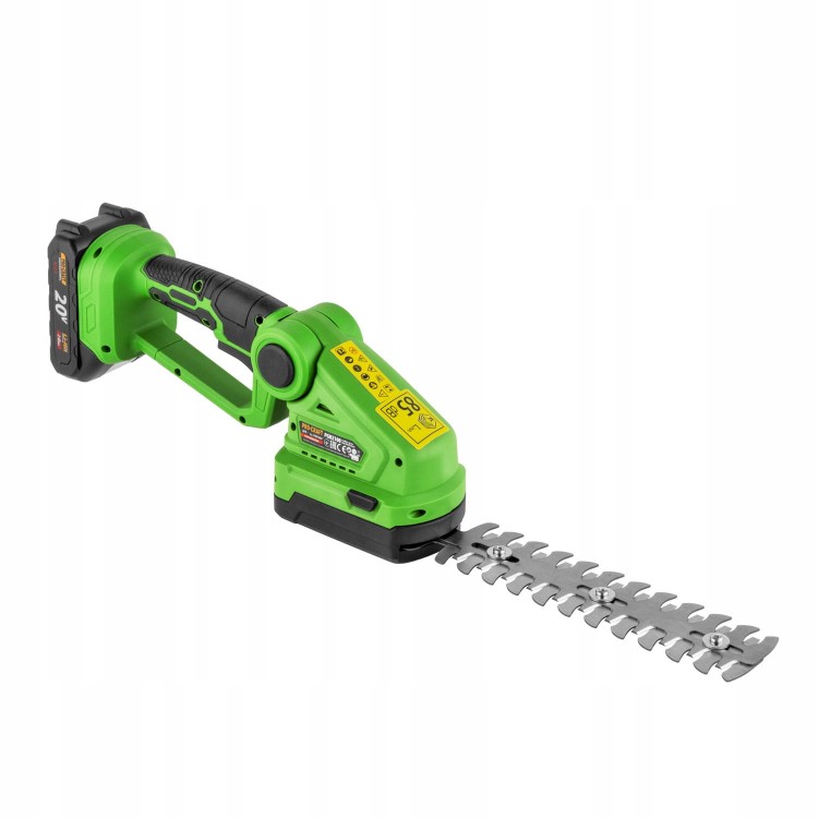 Procraft Pgh2100 Nożyce Akumulatorowe 20v Do Trawy I Krzewów 2w1