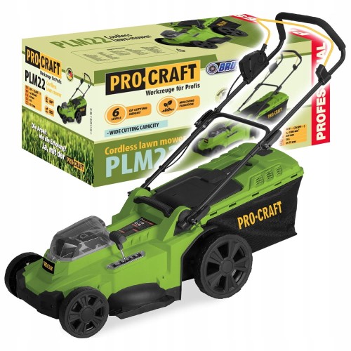 Procraft Plm22 Kosiarka Akumulatorowa 40v 430mm 50l Mulczowanie