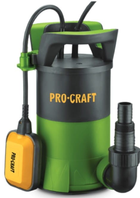 Procraft Pn28 Pompa Zanurzewniowa Do Czystej I Brudnej Wody 750w 8m