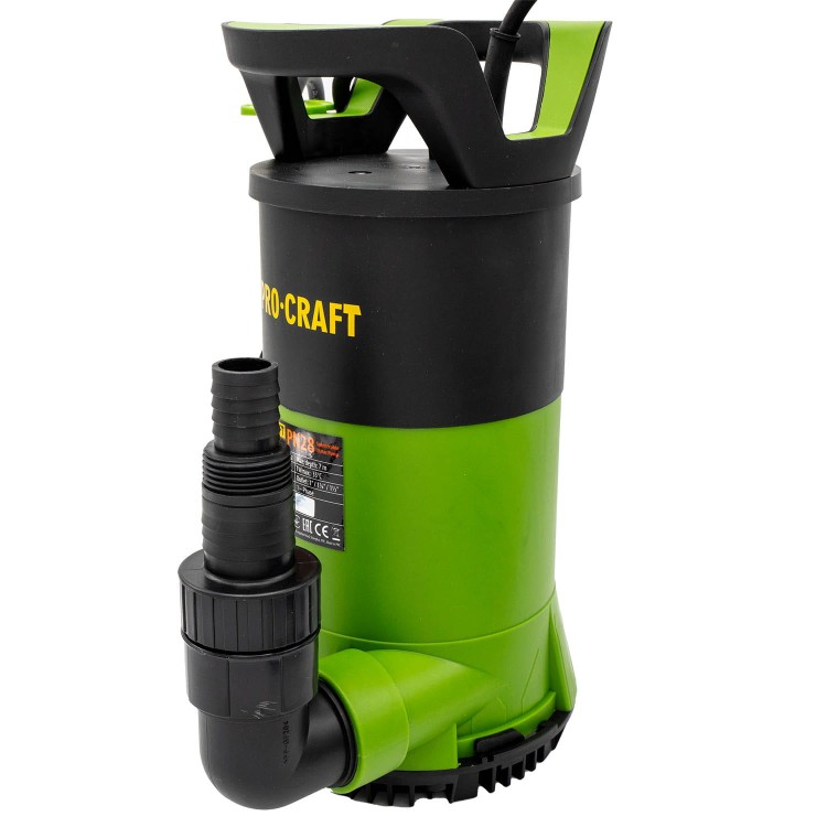 Procraft Pn28 Pompa Zanurzewniowa Do Czystej I Brudnej Wody 750w 8m