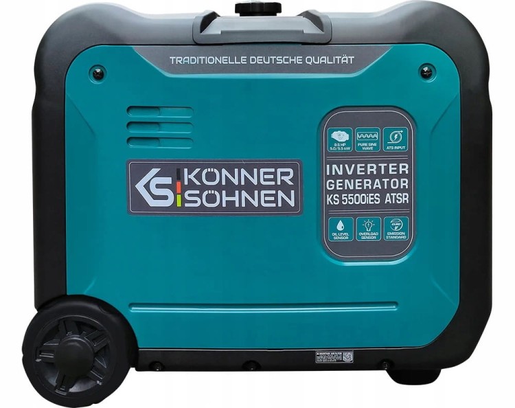 Könner &amp; Söhnen Ks 5500ies Atsr Generator Inwerterowy 5,5 Kw 230v Benzyna