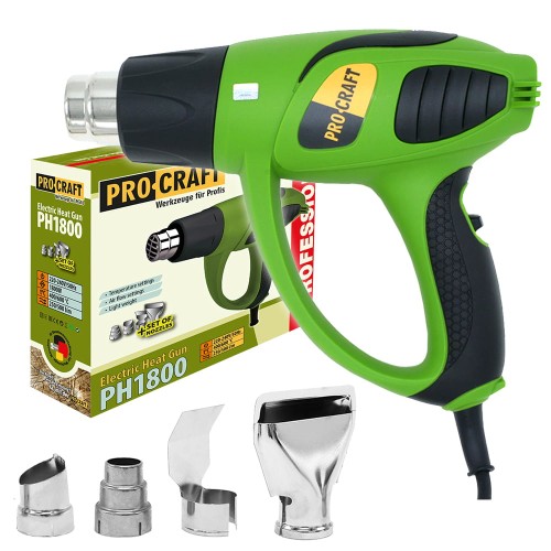 Procraft Ph1800 Opalarka 1800w 600°c 4 Dysze
