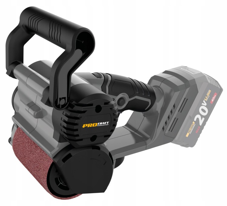 Procraft Bm100a Szlifierka Walcowa - Satyniarka Aku 20v 100x80mm 3300 Obr