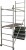 Krause Corda 916174 Rusztowanie Jezdne Mini 3m Aluminiowe 150kg