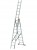 Krause 129680 Monto Tribilo Drabina Aluminiowa 3x10 7,65 M
