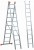 Krause 129680 Monto Tribilo Drabina Aluminiowa 3x10 7,65 M