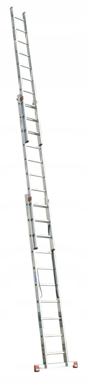 Krause 129680 Monto Tribilo Drabina Aluminiowa 3x10 7,65 M