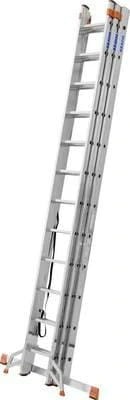 Krause 129680 Monto Tribilo Drabina Aluminiowa 3x10 7,65 M