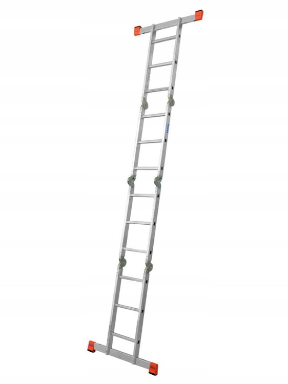 Krause Multimatic 120687 Drabina Przegubowa 4x3 3w1 Z Podestem 4,4m
