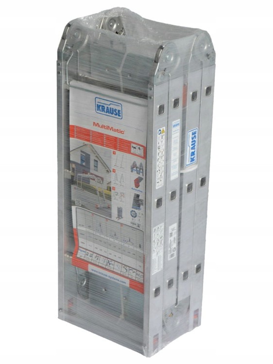 Krause Multimatic 120687 Drabina Przegubowa 4x3 3w1 Z Podestem 4,4m