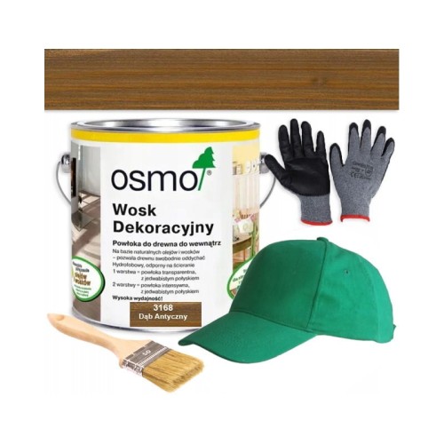 Osmo wosk dekoracyjny: 3168 dąb antyczny 2,5l