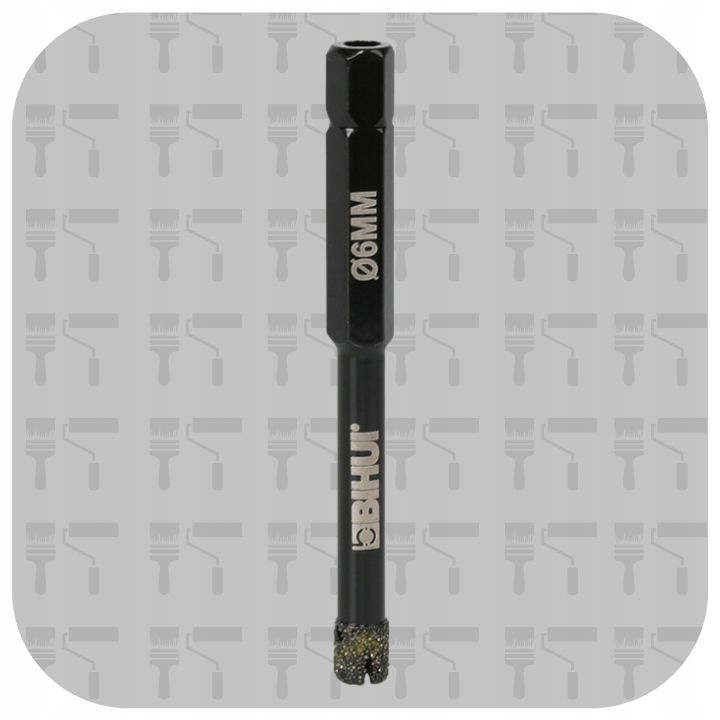 Bihui DBW06 Otwornica Diamentowa Na Mokro 6mm Do Gresu