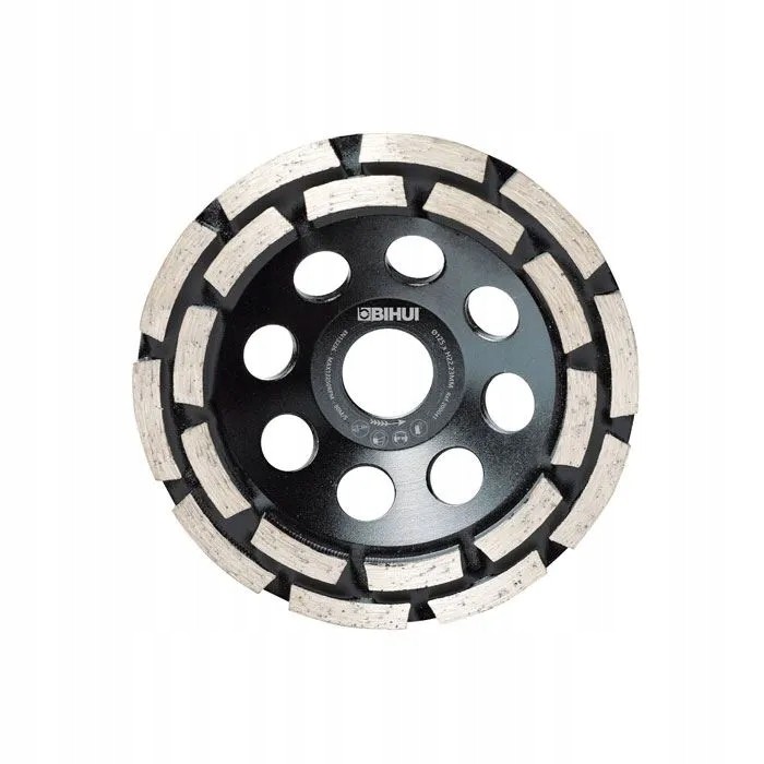 Bihui DCWD5 Tarcza Diamentowa Garnkowa 125mm Dwurzędowa