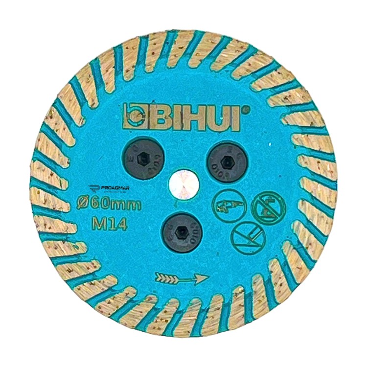 Bihui DCW60 Tarcza Diamentowa Do Podcinania Do Płytek I Marmuru M14 60mm