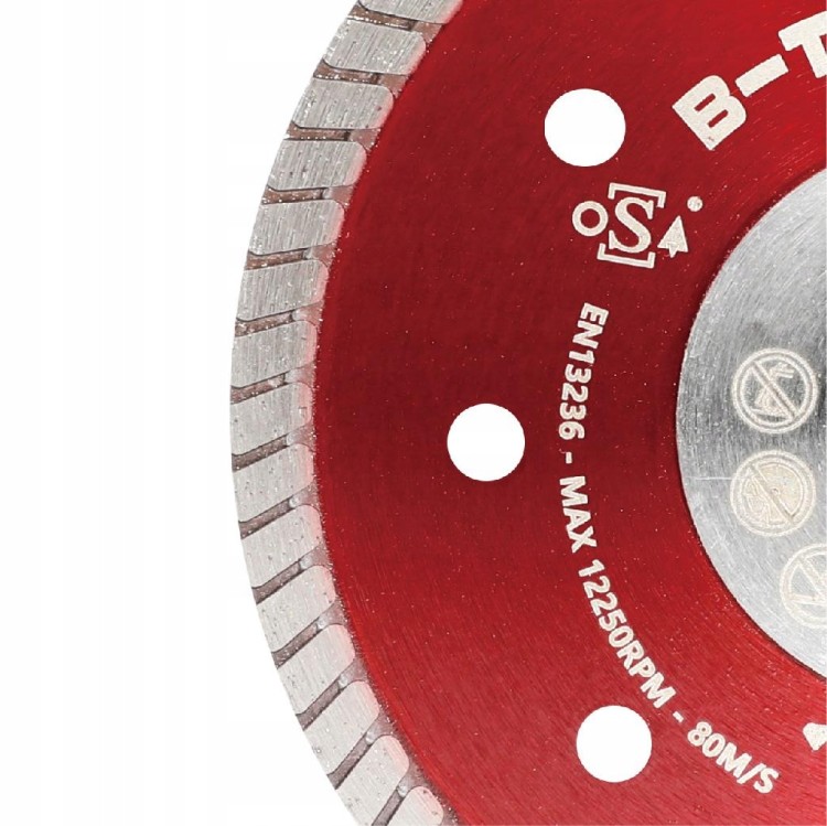 Bihui DCDT125 Tarcza Diamentowa B-turbo Do Gresu 125mm