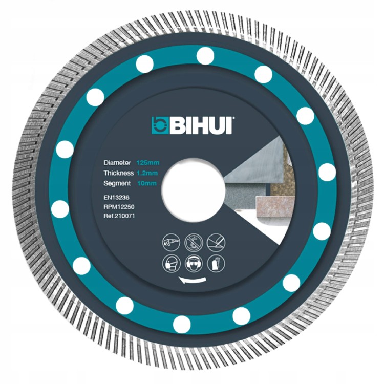 Bihui DCBN5 Tarcza Diamentowa Do Gresu I Kamienia Super Cienka 125mm