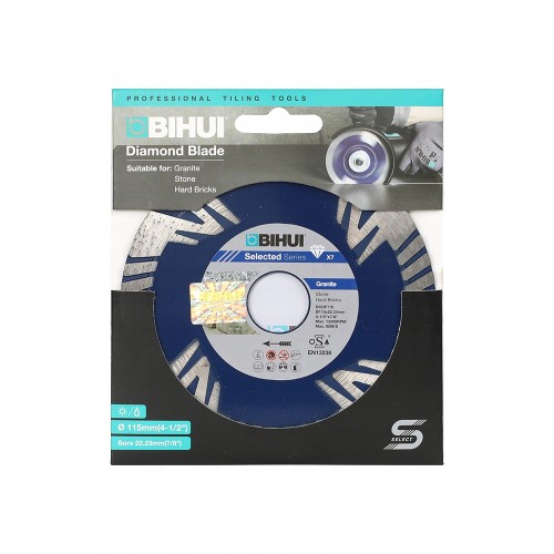 Bihui  DCDF115 B-fast Tarcza Diamentowa Do Granitu I Kamienia 115mm