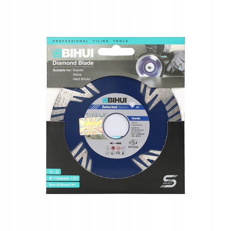 Bihui  DCDF115 B-fast Tarcza Diamentowa Do Granitu I Kamienia 115mm