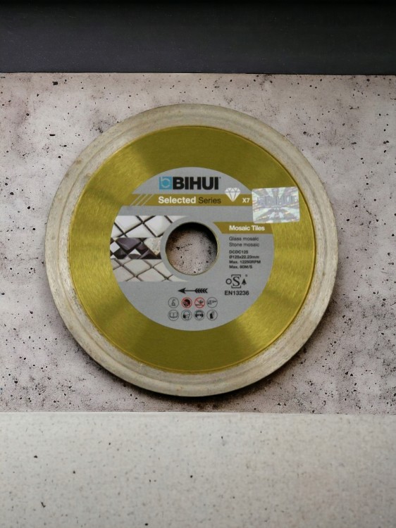 Bihui DCDC125 Tarcza Diamentowa Do Mozaiki I Płytek 1,2mm 125mm