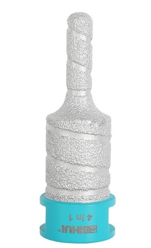 Bihui DM4N1 Frez Stożkowy Diamentowy M14 Do Płytek Do Powiększania Otworów