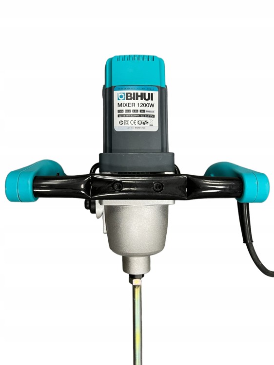 Bihui MME1200 Mieszarka Elektryczna Do Zapraw Kleju 1200w 2 Biegi