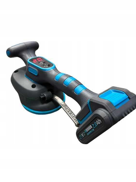 Bihui LFTBA-PLUS Wibrator Do Płytek 21v 2x Aku 120mm Wyświetlacz Lcd