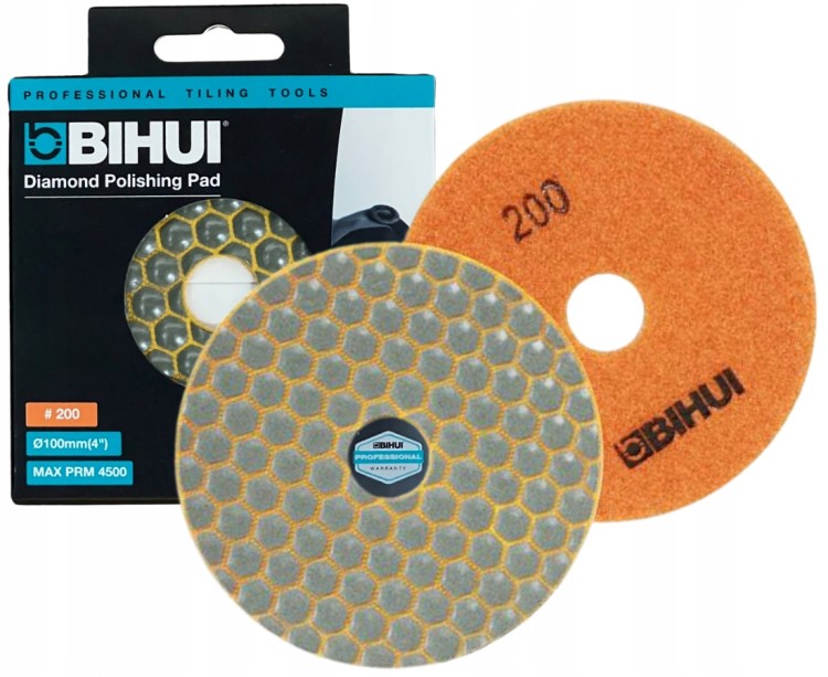 Bihui DPP420 Krążek Diamentowy Do Polerowania Gresu P200