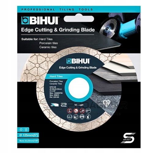 Bihui DPE125 Tarcza Diamentowa B-edge 125mm Do Ukosowania Płytek