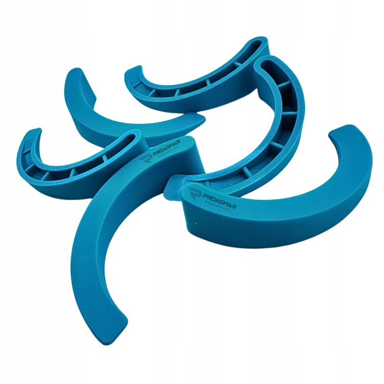 Bihui TSR50 Kliny Roto Typ C Do Poziomowania Płytek 1-13 Mm 50 Szt