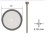 Proxxon PR28842 Tarcza Diamentowa 38mm 0,6mm + Trzpień Do Ceramiki Szkła