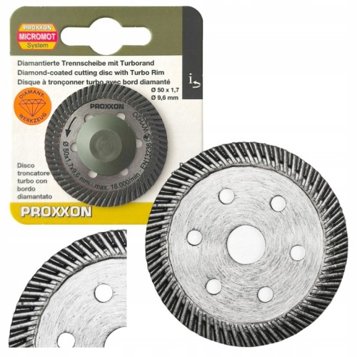 Proxxon PR28157 Tarcza Diamentowa 50mm Turbo Rim Do Gresu Ceramiki