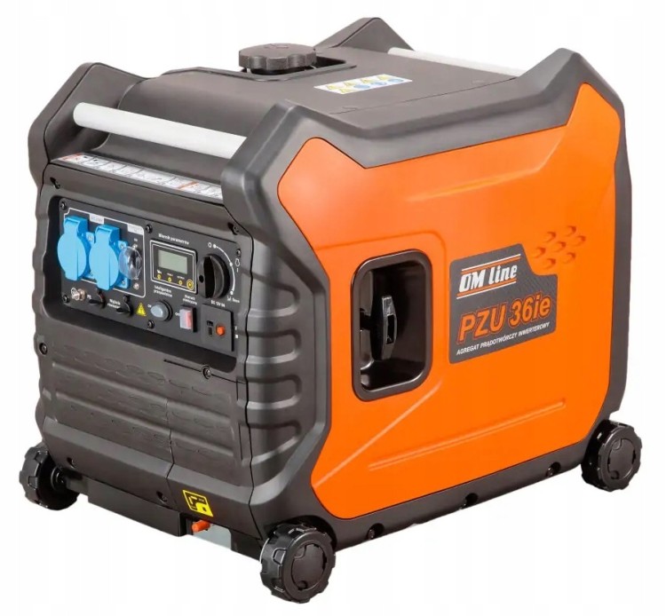 Om Line Pzu36 Ie Agregat Generator Prądotwórczy Inwerterowy Loncin 3,3kw