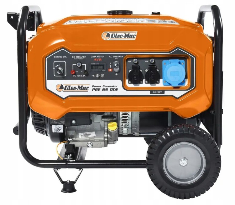 Oleo-Mac PGE65 dcs agregat generator prądotwórczy AVR