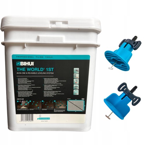 Bihui TSL250 System Poziomowania Płytek 250 Szt W Wiadrze