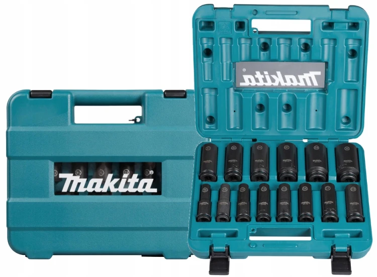 Makita E-16586 Zestaw Nasadek Udarowych 1/2" 14 Szt 10-32 Mm Cr-mo