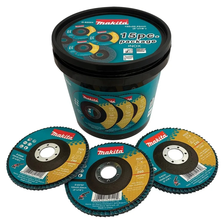 Makita D-82024 Tarcze Listkowe 125 Mm Z40 Z60 Z80 Inox 15 Szt