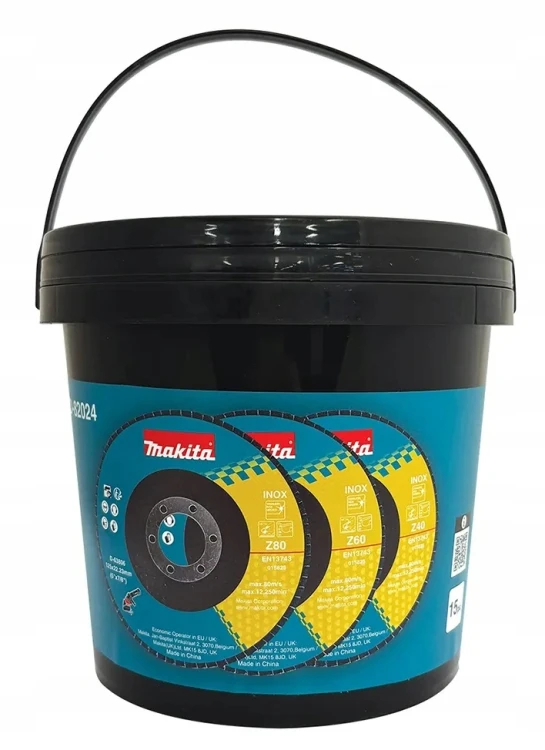 Makita D-82024 Tarcze Listkowe 125 Mm Z40 Z60 Z80 Inox 15 Szt