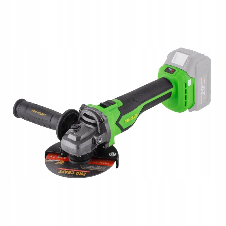 Procraft PGA22-BB Szlifierka Kątowa 125mm 20v Bezszczotkowa Body