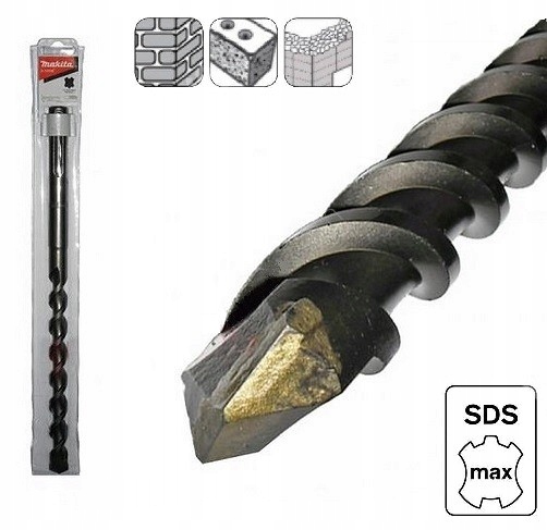 Makita D-33984 Wiertło Sds Max 20x540 Mm T.c.t 2 Ostrza Do Betonu