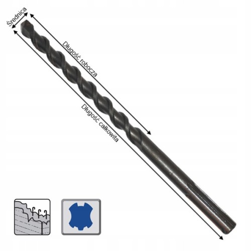 Makita D-34148 Wiertło Do Betonu Sds-max 38x570mm