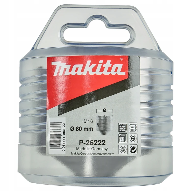 Makita P-26222 Koronka Sds-plus 80mm 72mm Do Betonu 6 Zębów