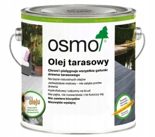 Osmo 020 Olej Do Tarasów Tarasowy Czarny 2,5l