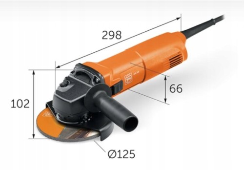 Fein Cg 10-125 Szlifierka Kątowa 125mm 1000w M14